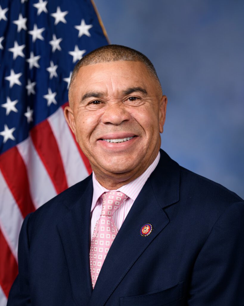 Official 116th Congressional Portrait of Rep. Lacy Clay.