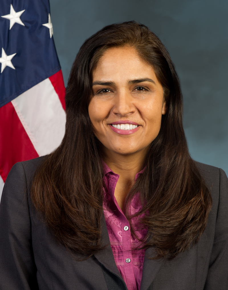 The official HUD portrait of Lopa P. Kolluri, Principal Deputy Assistant Secretary for the Office of Housing and FHA