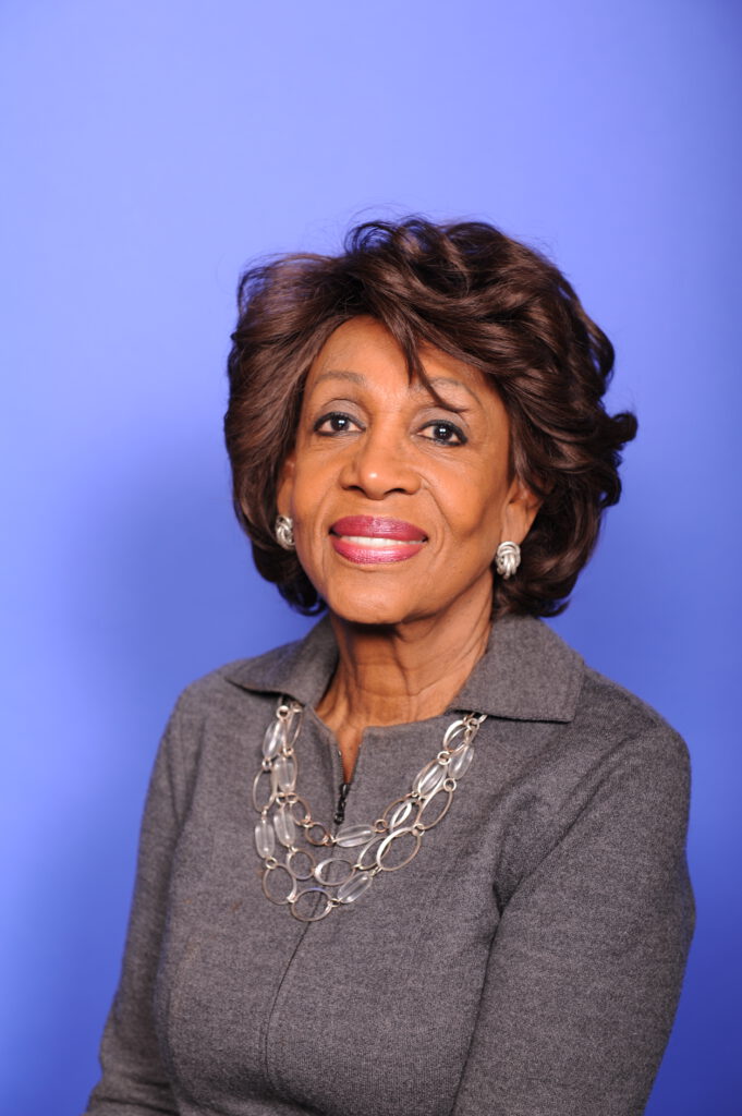 The official congressional photo of U.S. Rep. Maxine Waters.