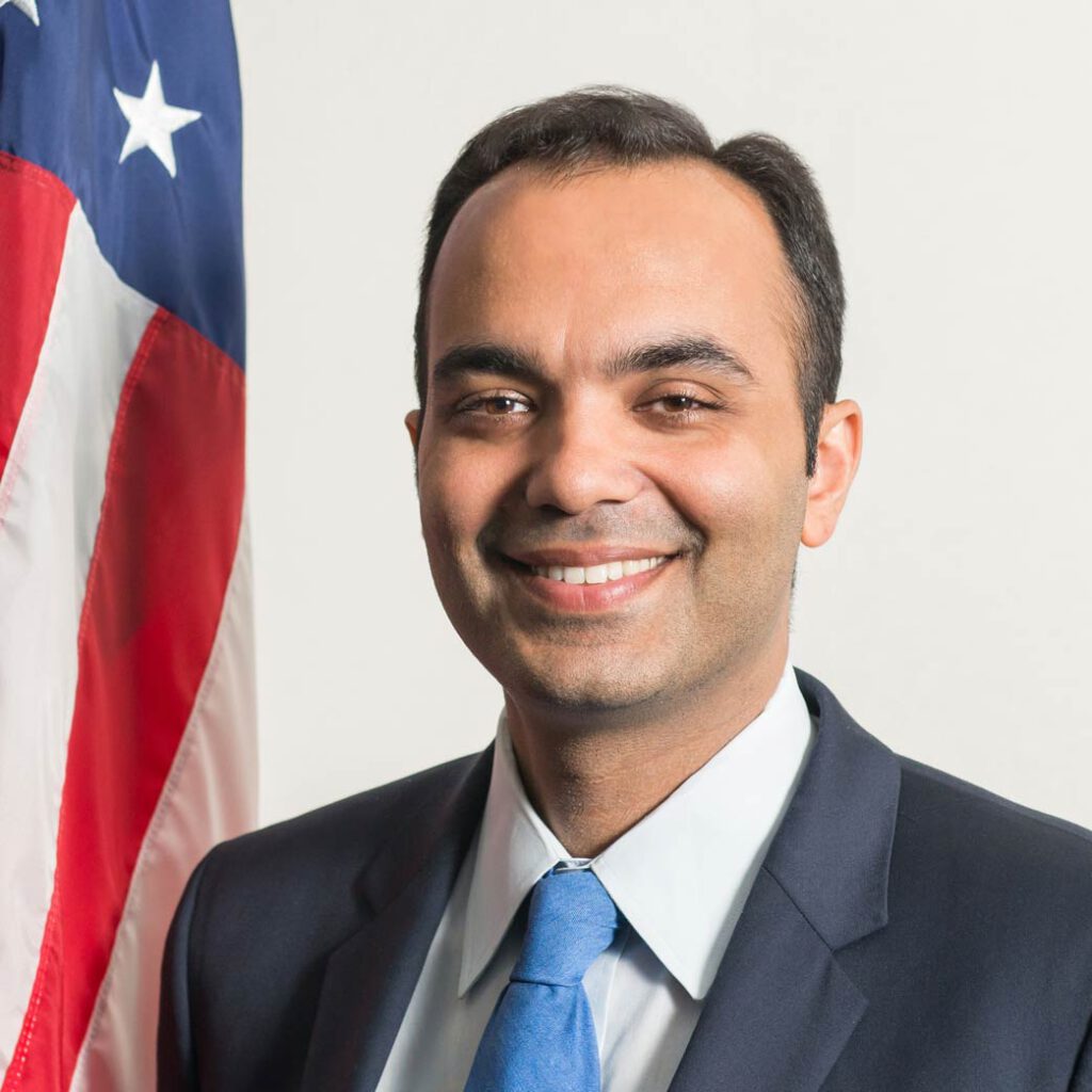 Official portrait of FTC Commissioner Rohit Chopra