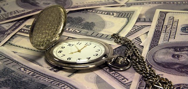 clock-and-money