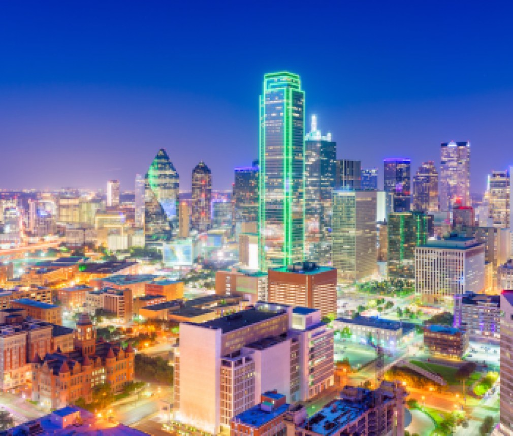 Dallas, Texas, USA Skyline at twilight