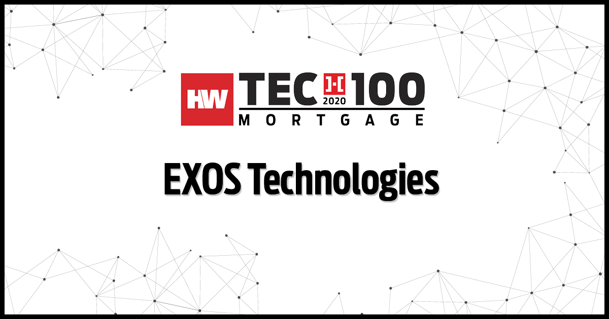 2020 HW Tech100 Mortgage winner: EXOS Technologies ...