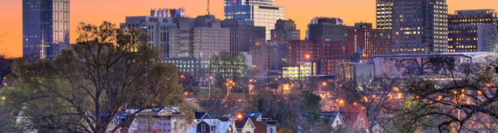 Raleigh North Carolina Skyline