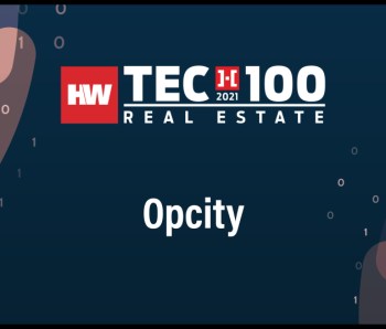 Opcity-2021 Tech100 winners -Real Estate