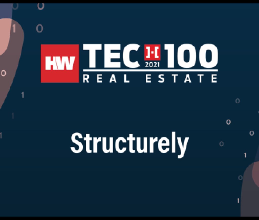 Structurely-2021 Tech100 winners -Real Estate