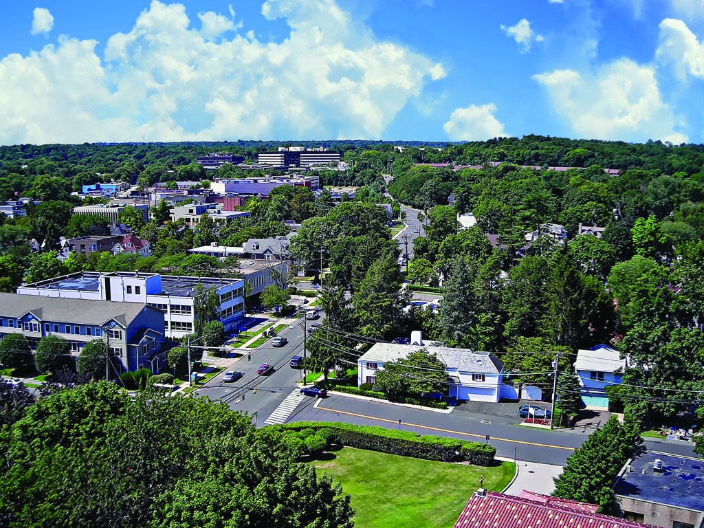 Stamford Aerial View