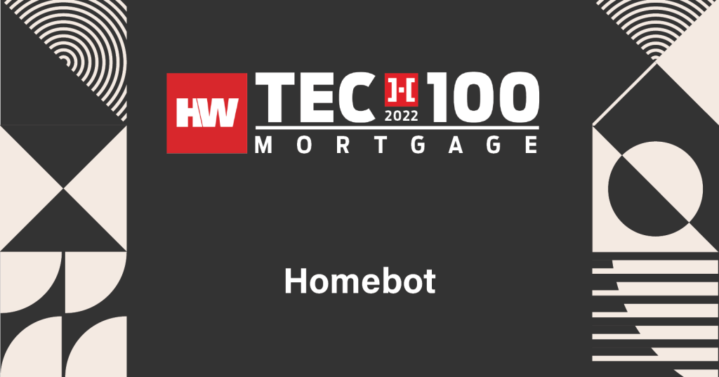 Homebot Tech 100 Award