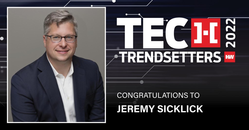Tech Trendsetters Award Jeremy Sicklick