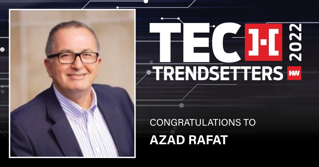 Tech Trendsetters Award Azad Rafat