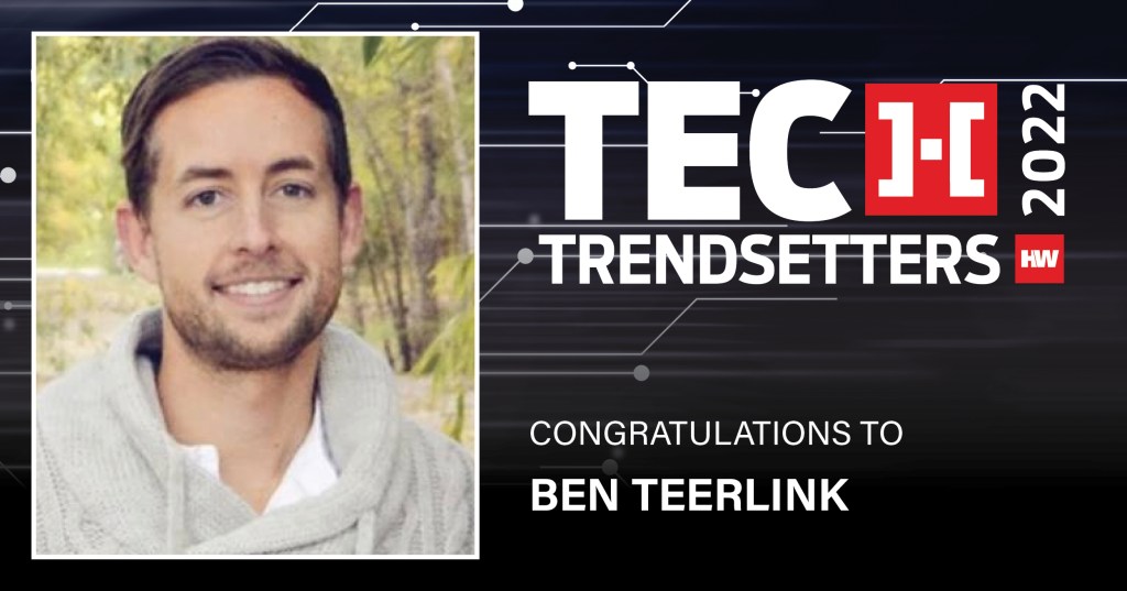 Tech Trendsetters Award Ben Teerlink