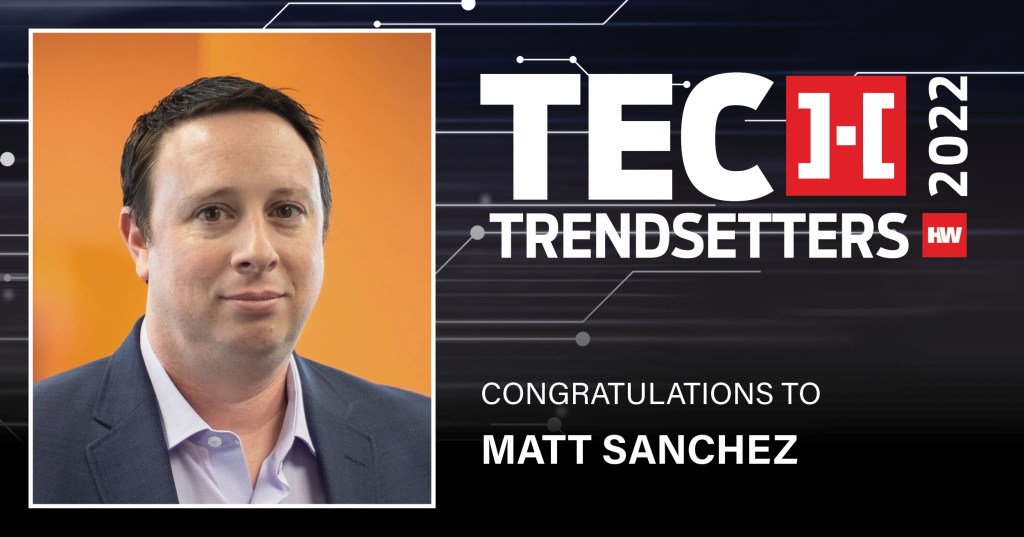 Tech Trendsetters Award Matt Sanchez