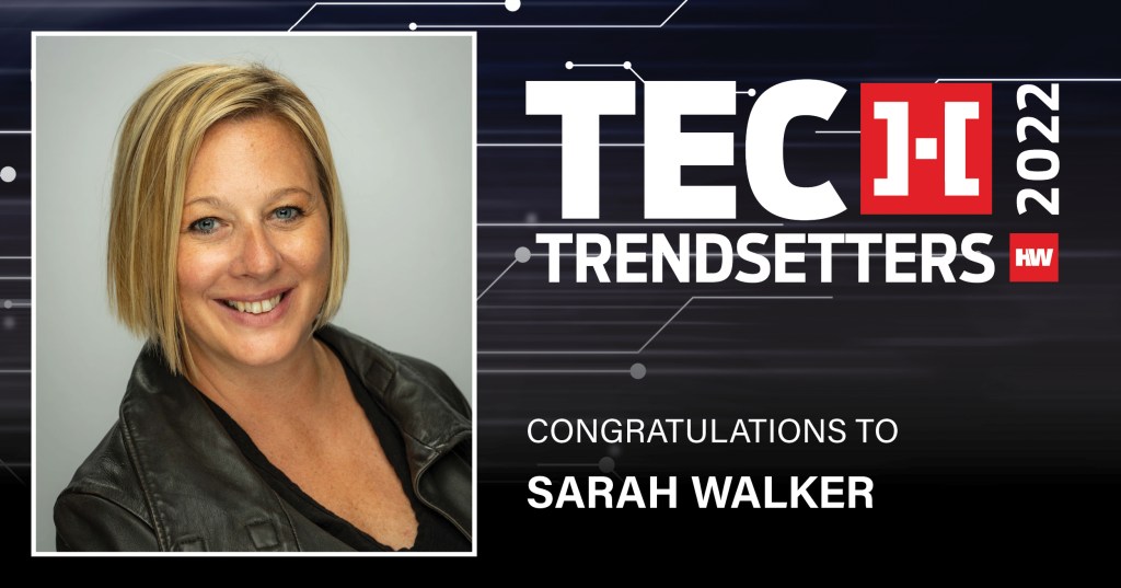 Tech Trendsetters Award Sarah Walker