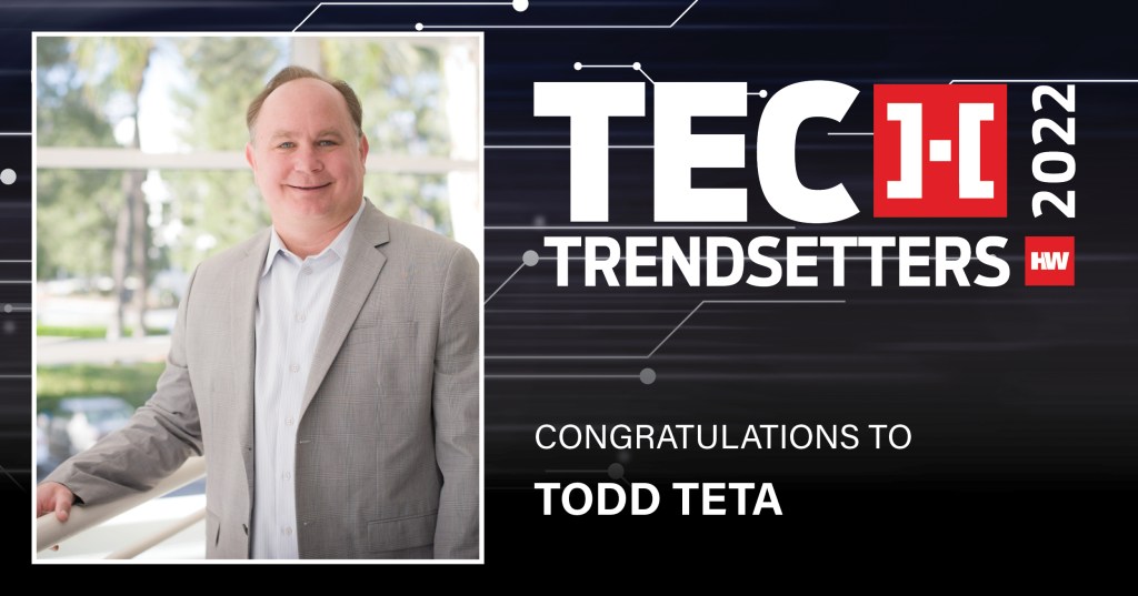 Tech Trendsetters Award Todd Teta