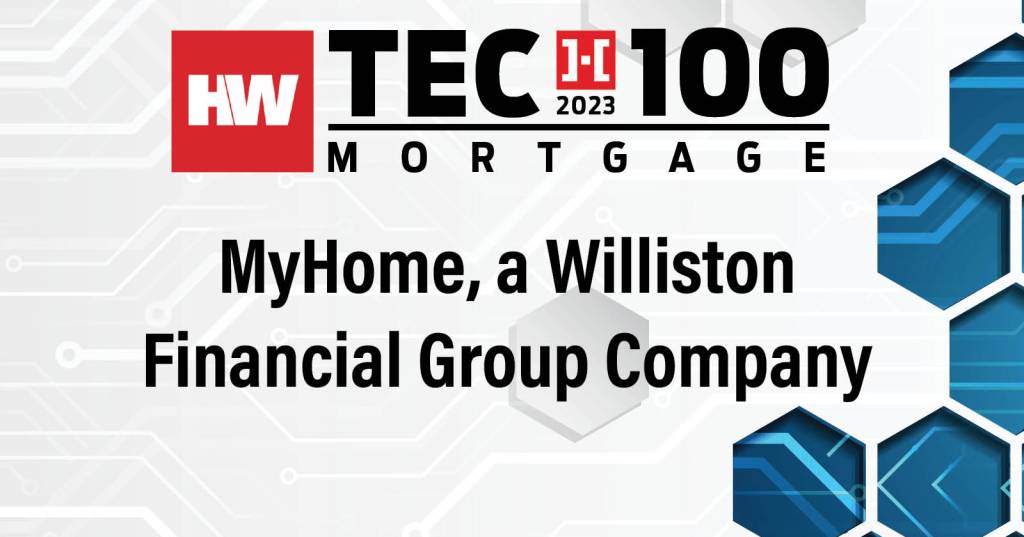 MyHome, a Williston Financial Group Company Tech 100 Mortgage