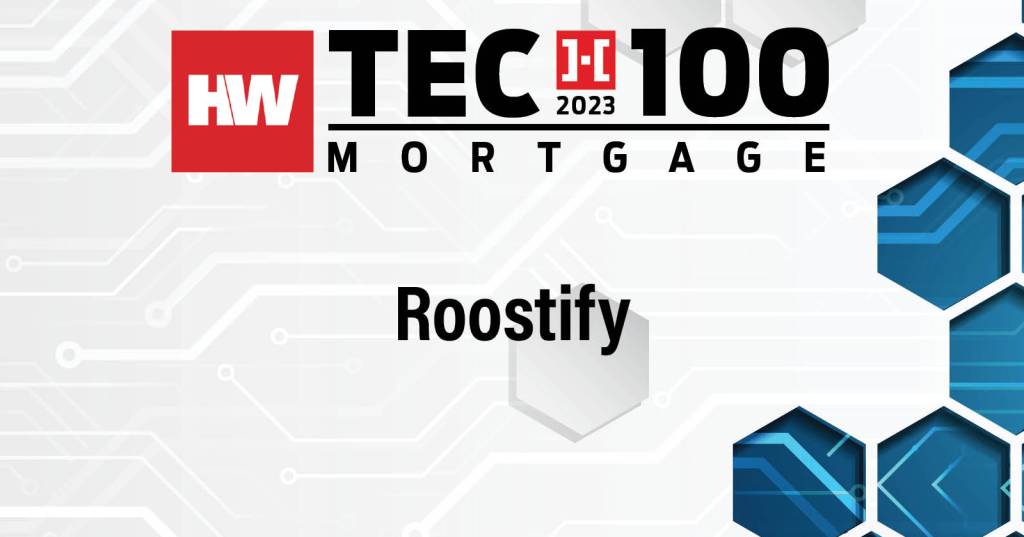Roostify Tech 100 Mortgage