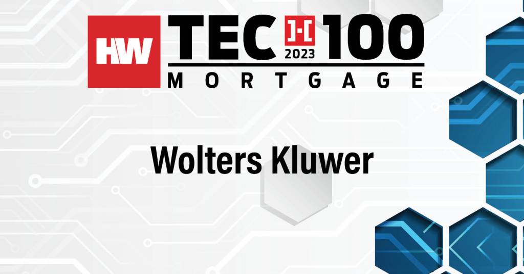 Wolters Kluwer Tech 100 Mortgage