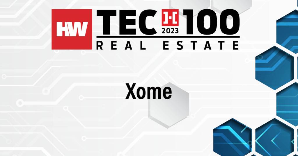 Xome Tech 100 Real Estate