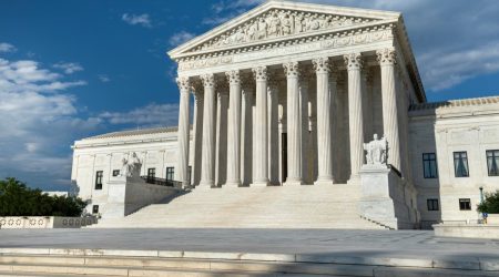 United States Washington DC Supreme Court building front steps