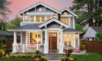small two story home in quiet neighborhood
