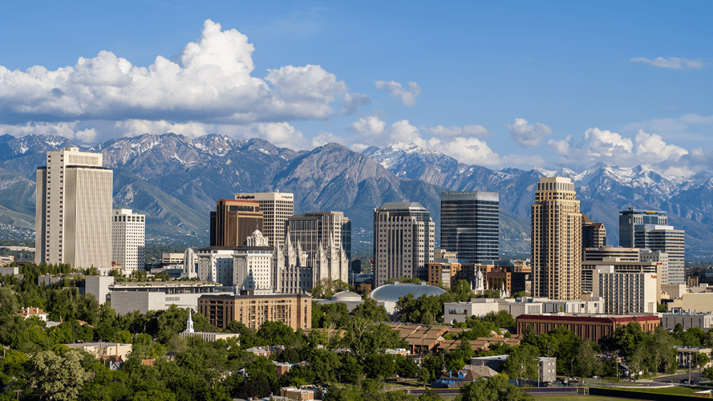 Salt Lake City, Utah - skyline