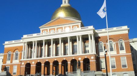 Massachusetts State House, Boston, Massachusetts, USA.