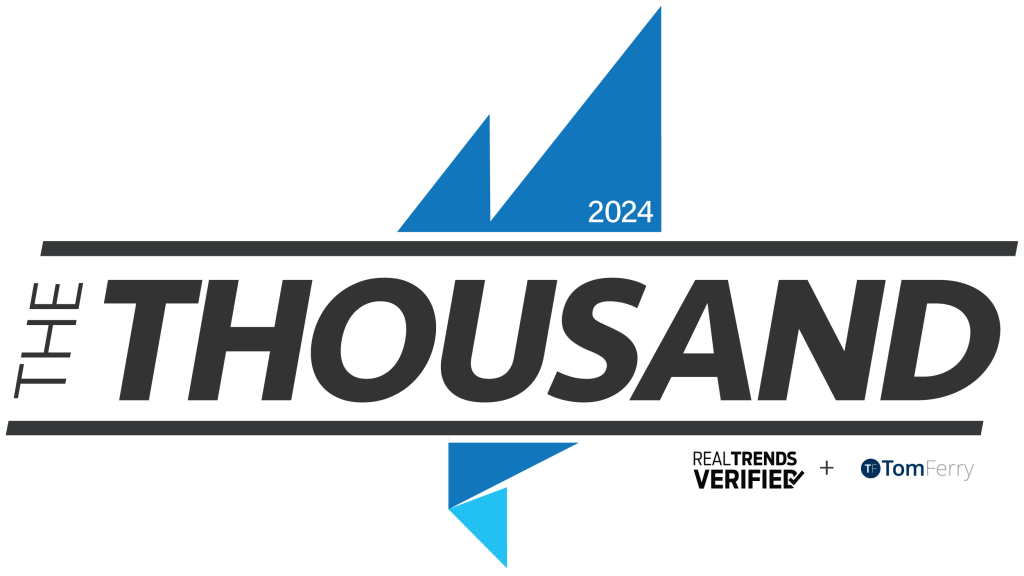 1200x675TRealTrends Verified rankings, The Thousand by RealTrends and Tom Ferry International, Wall Street Journal, team and agent rankingshousand-Logo-withlogos-2024-02 (1)