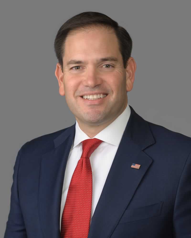 Sen. Marco Rubio (R), the United States Senate's senior senator of Florida.