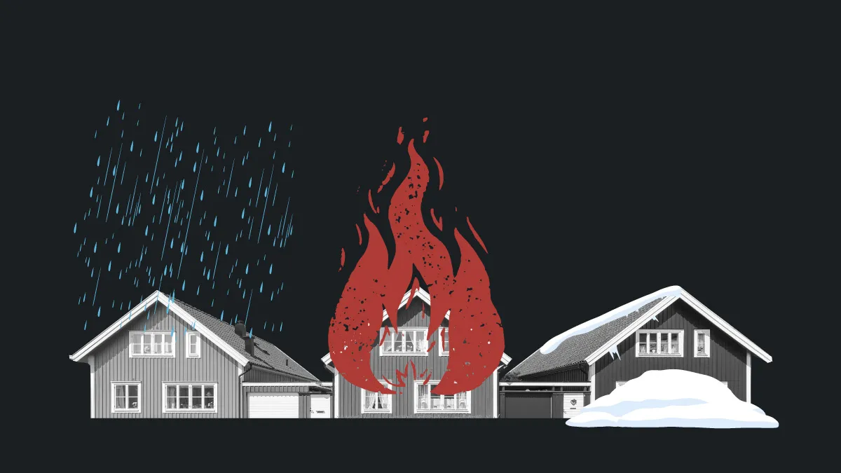 View of How North American property values dwindle under climate change