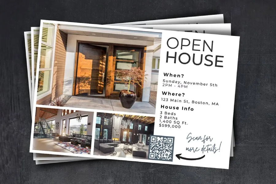 Open house postcard from Agents Assemble