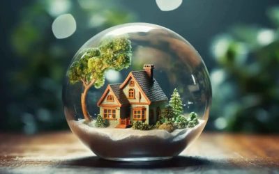 Housing crystal ball