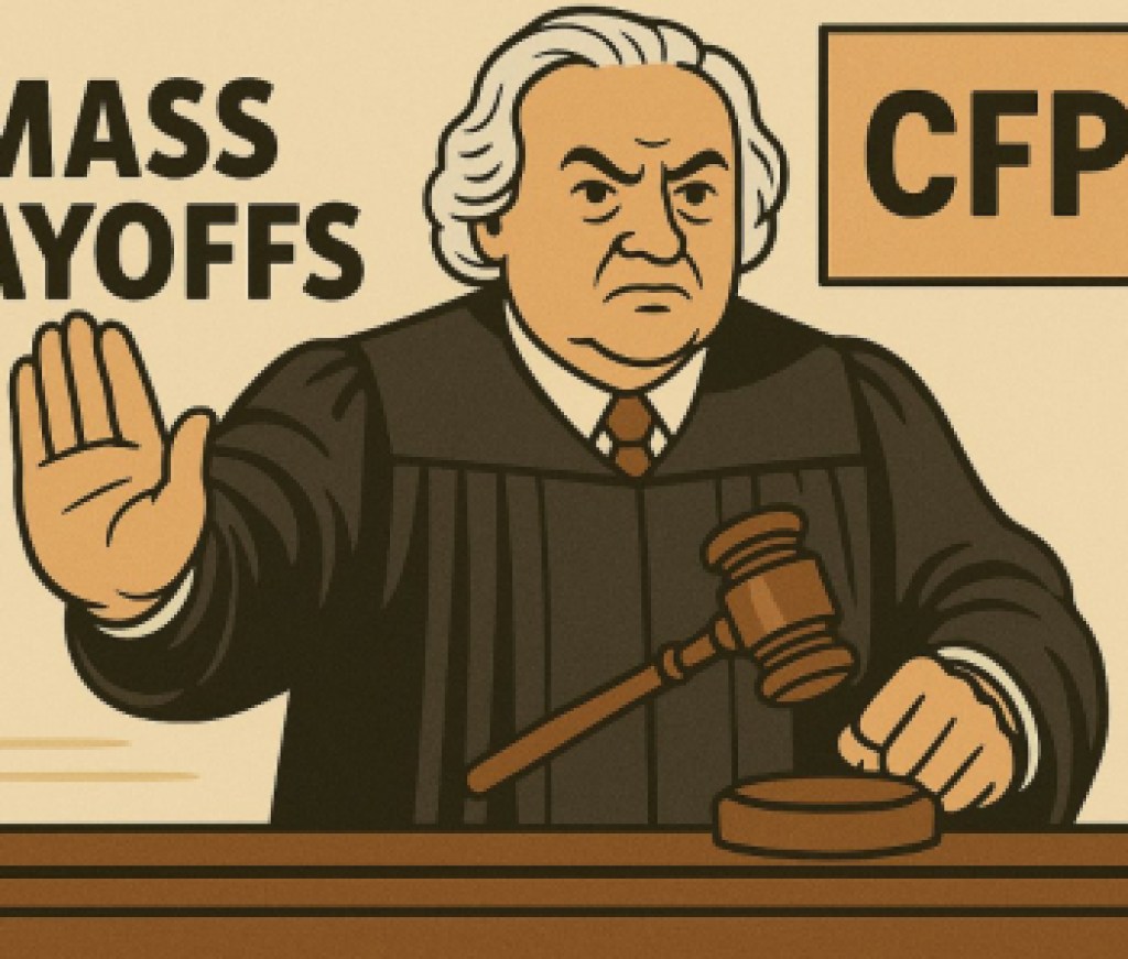 CFPB layoff illustration