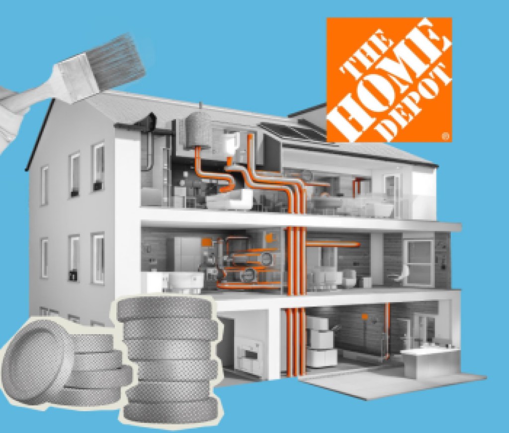 Home Depot coins