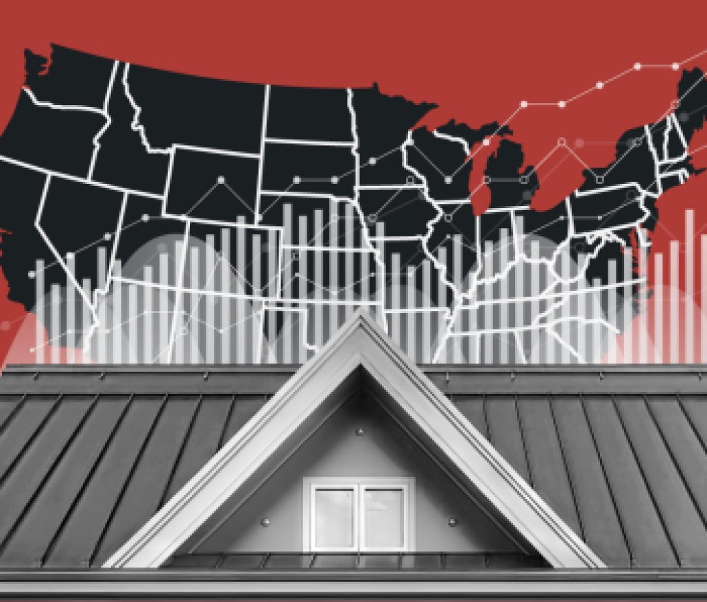 Us map housing