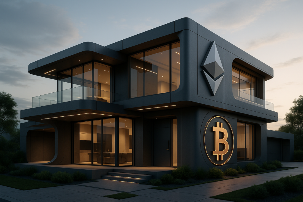 A_futuristic_home_with_