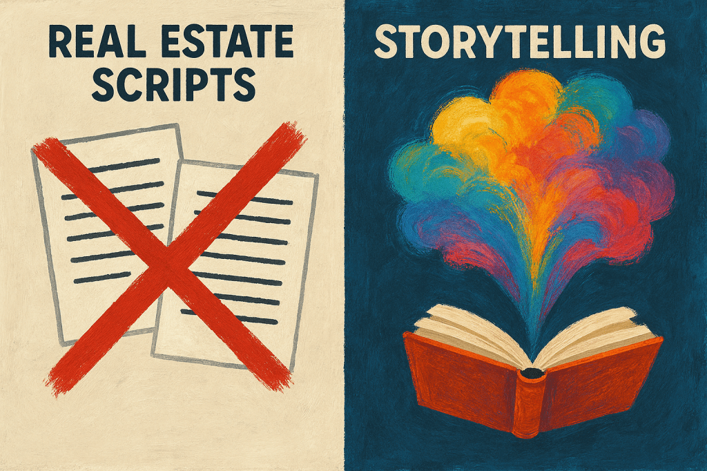 real estate agent scripts and metaphors storytelling