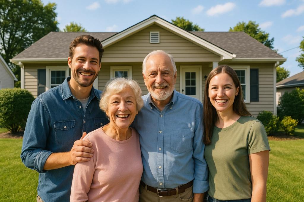 Senior home equity helps younger generations buy homes