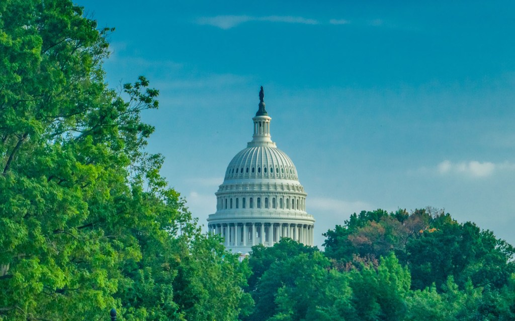 Capitol Hill is the seat of the U.S. government, home to the dom