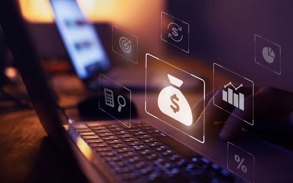 investment and finance concept, fundraising, dollar credit