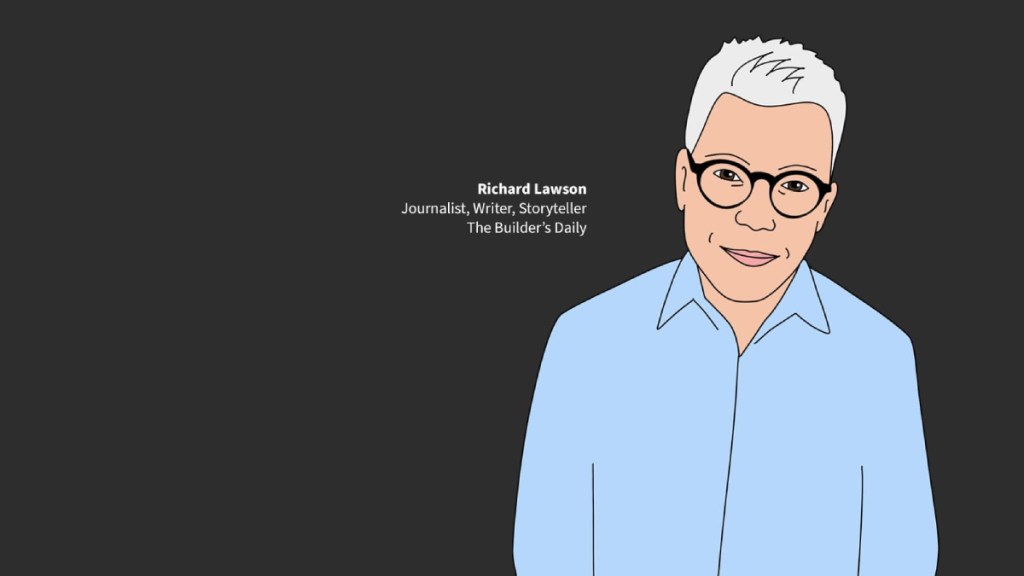 Richard Lawson hero image dark background