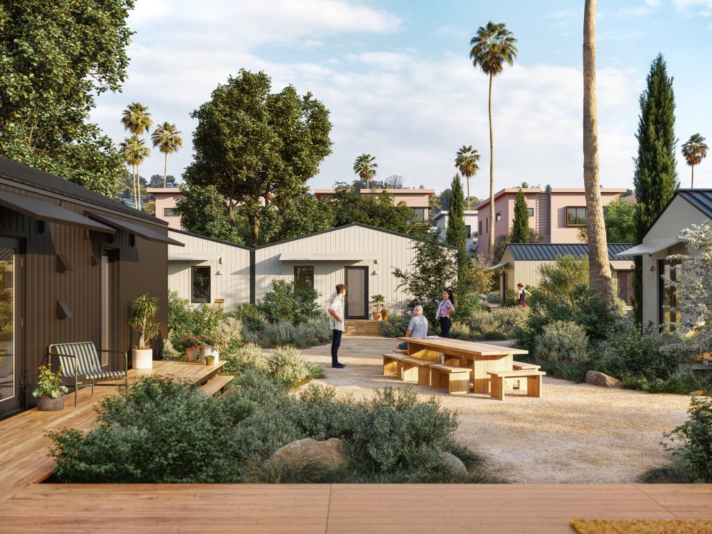 Samara-Backyard-Multiunit-residential-application-with-duplex-landscape