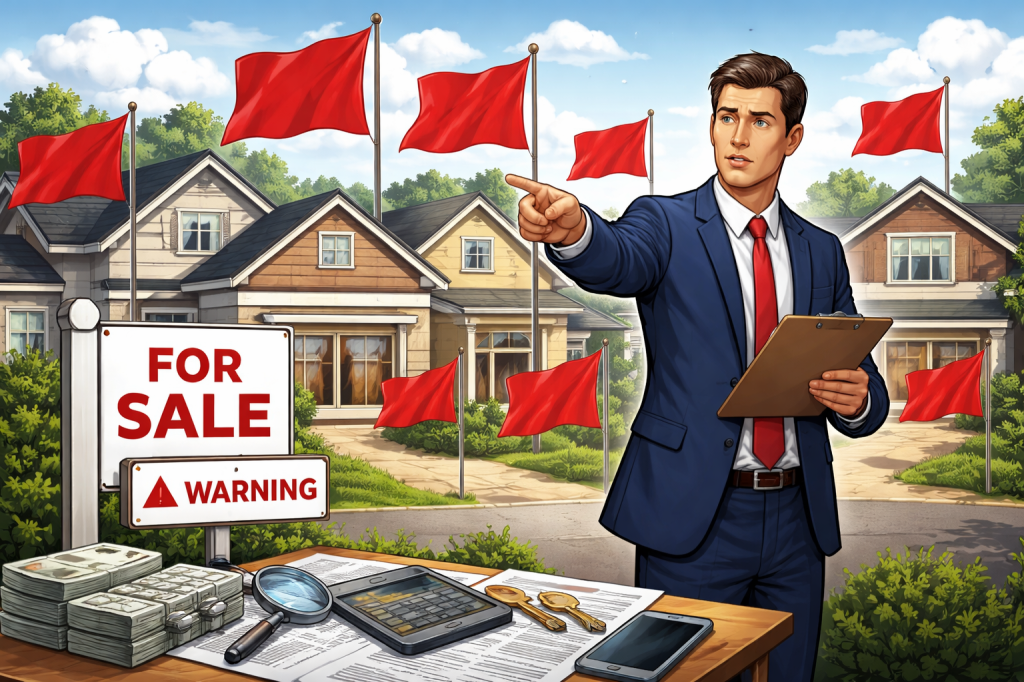 This column details nine red flags that indicate a real estate business is drifting and provides actionable advice for agents to course-correct.