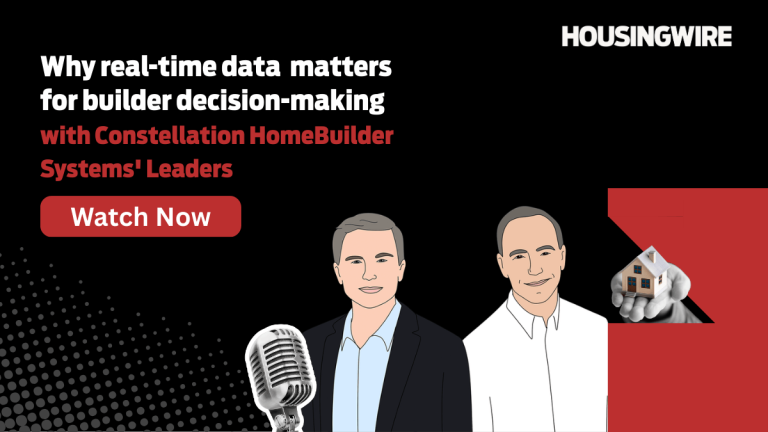Why real-time data matters for builder decision-making