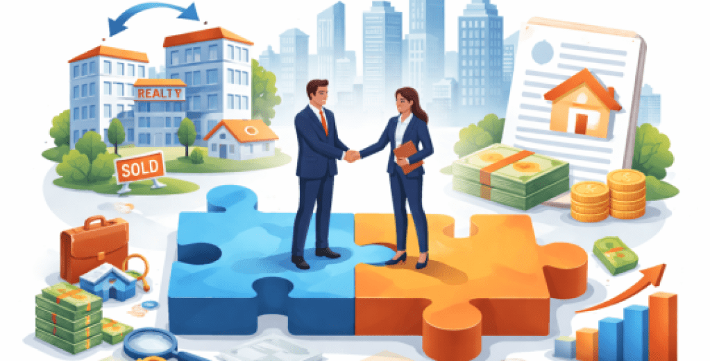 Real estate merger and acquisition deal (1)
