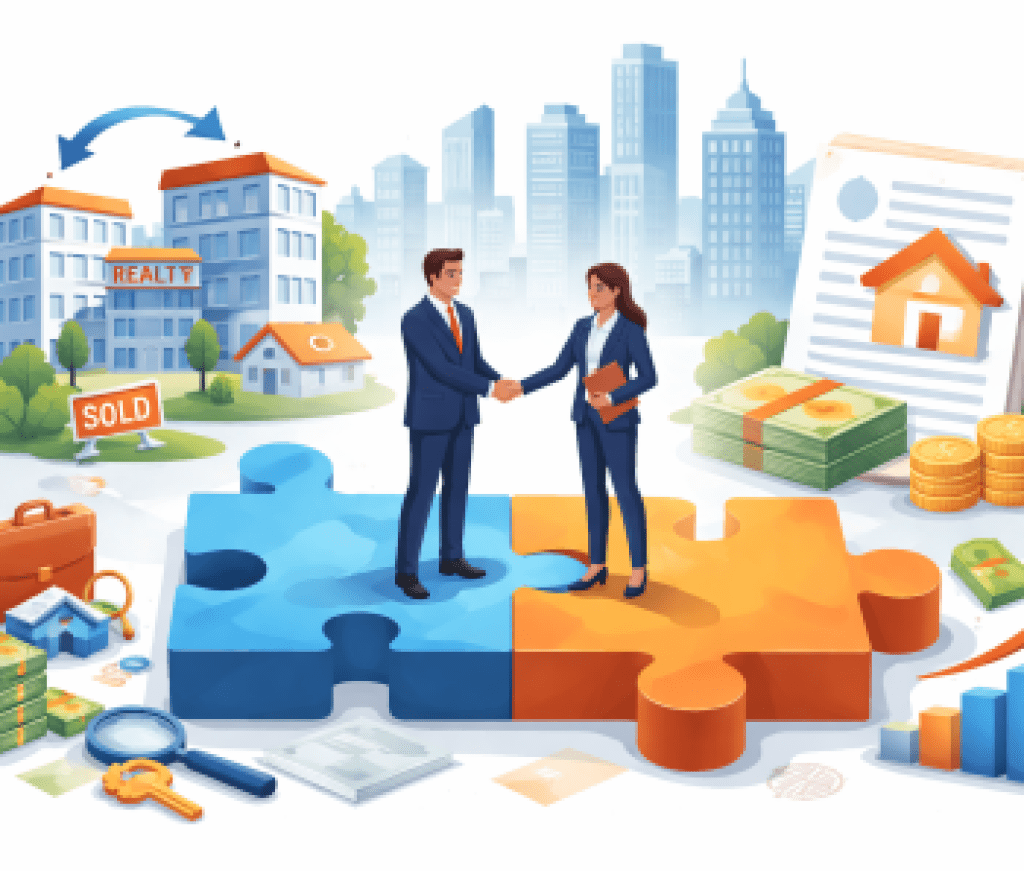 Real estate merger and acquisition deal (1)