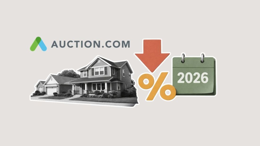 Auction.com 2026 outlook shows bearish home price expectations