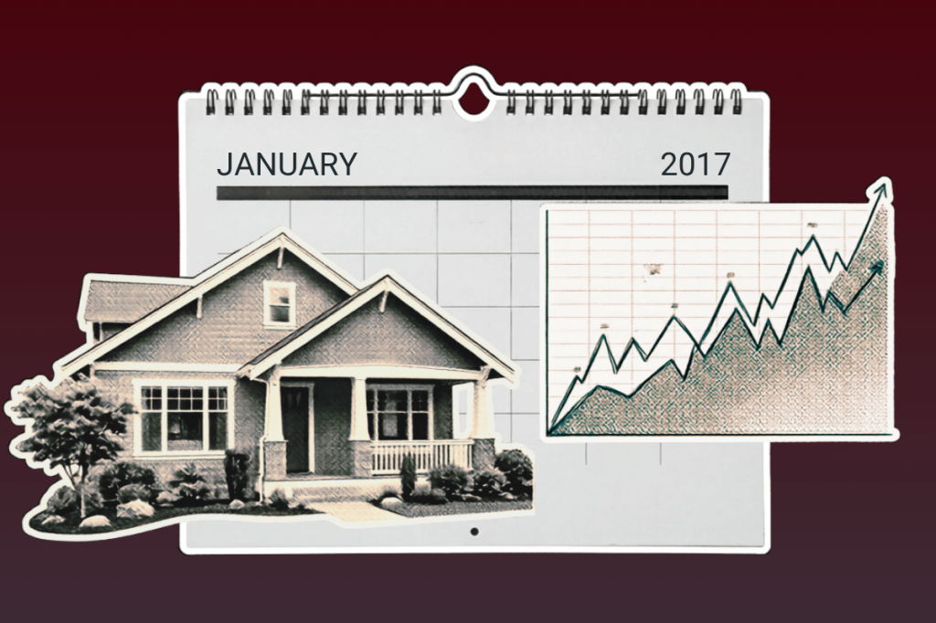 Housing market 2017 comparison