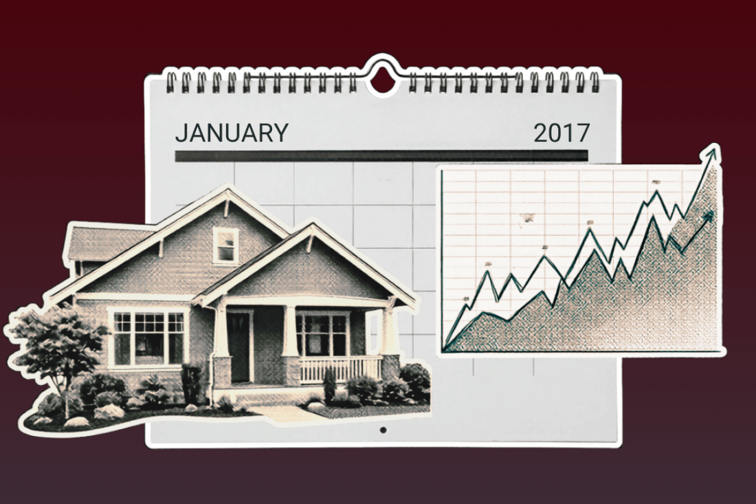 Housing market 2017 comparison