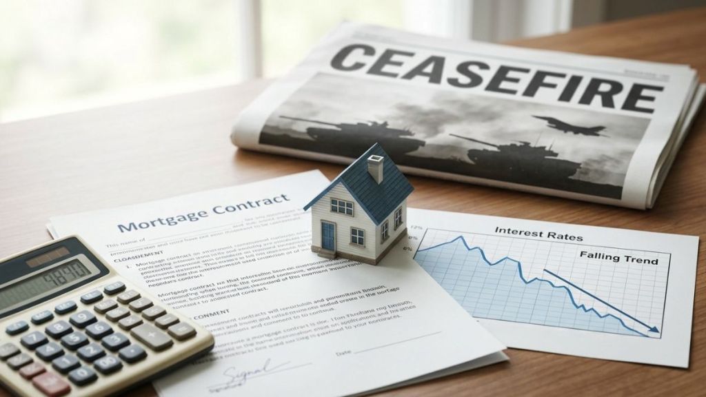 Mortgage Rates Iran Ceasefire