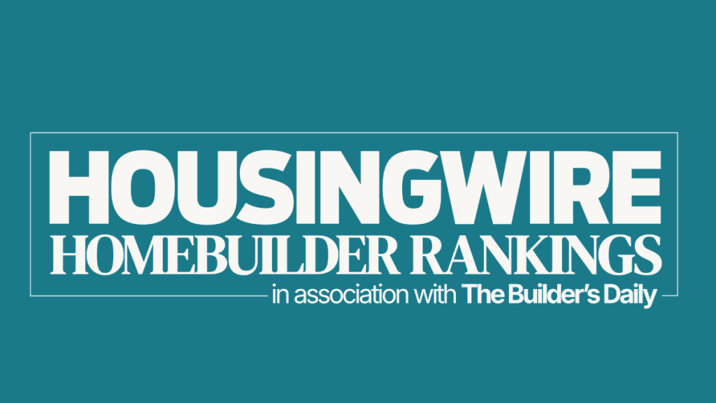 HW Homebuilder Rankings 2026